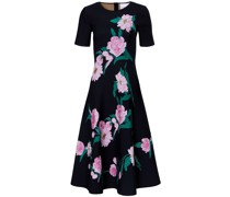 Strickkleid mit Print