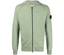 Cardigan mit Logo-Patch