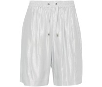 pleat-detail shorts