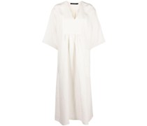 Midikleid mit V-Ausschnitt