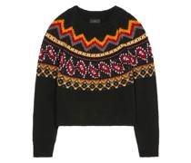 Antarctic Circle Intarsien-Pullover