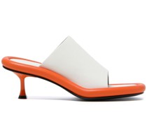 Bumper-Tube leather mules