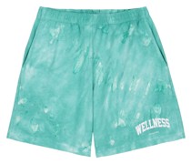 Wellness Shorts mit Batikmuster