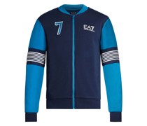 Bomberjacke mit Logo-Print