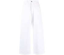 Red Cross Wide-Leg-Jeans