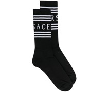 Socken mit Logo-Stickerei