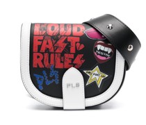 Schultertasche mit Print