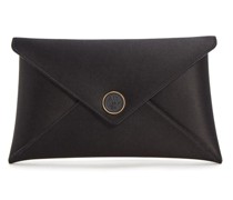 Medallion Satin-Clutch