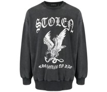 Sweatshirt mit Eagle Strike-Print