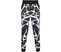 Jogginghose mit abstraktem Muster