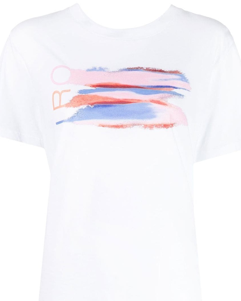 IRO Damen T-Shirt mit Logo-Print
