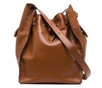Schultertasche mit Kordelzug