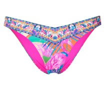 Bikinihöschen mit grafischem Print