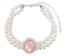 Maiden Halskette mit Perlen