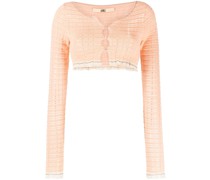 Klassischer Cropped-Cardigan