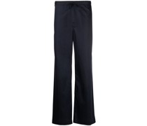 Satinhose mit weitem Bein