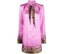 Minikleid mit Leopardenmuster