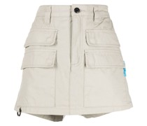 Gerade High-Waist-Shorts