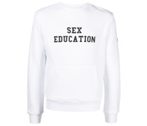 Sweatshirt mit Text-Print