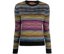 Gestreifter Pullover
