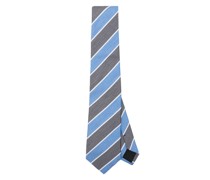 Gestreifte Krawatte in Colour-Block-Optik