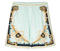 Sea Charm silk bermuda shorts