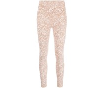 Leggings mit Blumen-Print