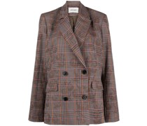 Karierter Blazer