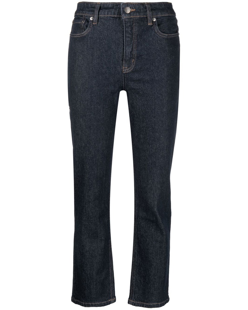 Ralph Lauren Damen Jeans mit geradem Bein