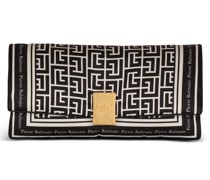 1945 Soft Clutch mit Monogramm-Print