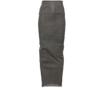 Dirt Pillar maxi pencil skirt