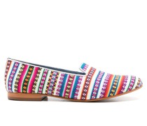 Loafer mit geometrischem Print