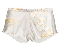 Seidenshorts mit Print