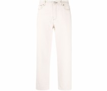 A.P.C. Cropped-Jeans mit hohem Bund