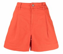 P.A.R.O.S.H. Carabre Shorts mit Falten