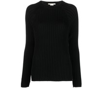 wide-ribbed long-sleeve Pullover