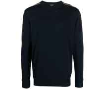 Sweatshirt mit Paspelierung
