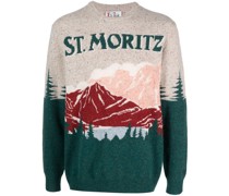 Pullover mit Intarsienmuster