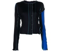 Cardigan mit Rüschen