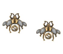 Bienen-Ohrringe mit Kristallen