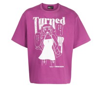 T-Shirt mit Cartoon-Print