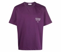 T-Shirt mit Masken-Print
