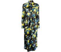 Kleid mit Blumen-Print