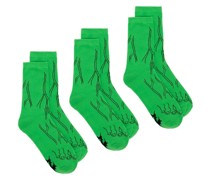 3er-Pack Monster Feet Socken