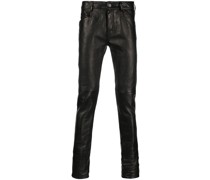 Tyrone Skinny-Hose aus Leder