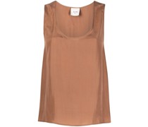 Legno Top aus Seide
