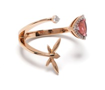 18kt Micro Trinity Rotgoldring