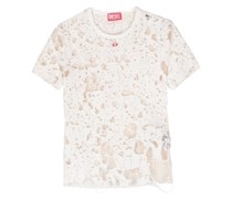 T-Uncyna T-Shirt in Distressed-Optik
