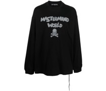 Sweatshirt mit Be Strong-Print