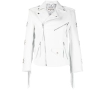 Bikerjacke mit Nieten